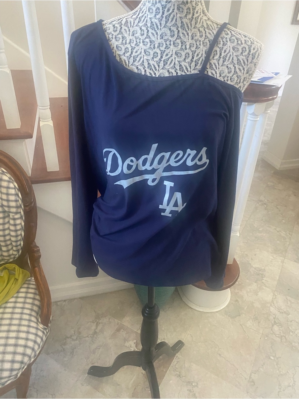 LA dodgers womens tshirt new no tags size XX-LARGE